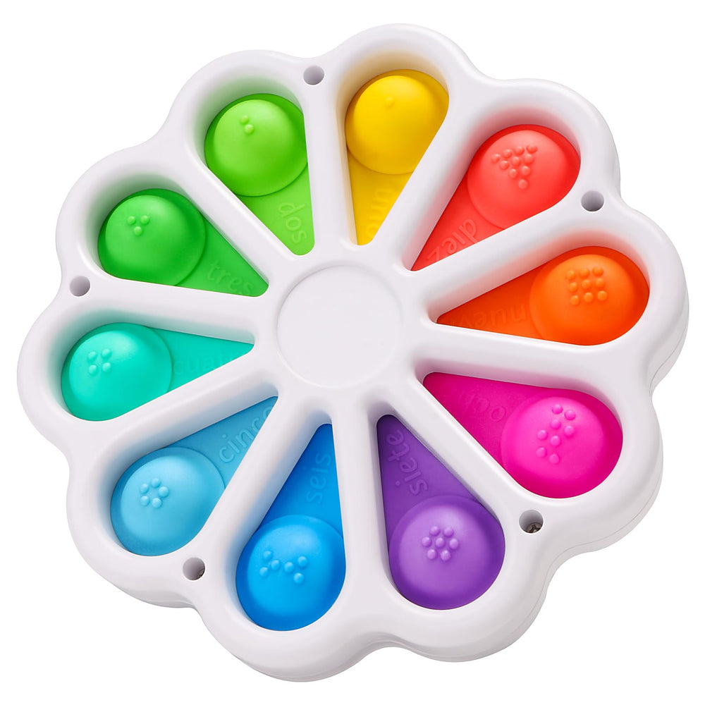 AFLUODN Digits Numbers Learning front view with color buttons and language variety
