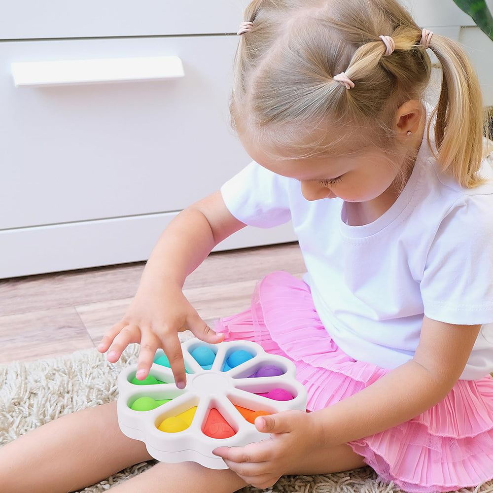 AFLUODN Soft Silicone Bubbles durable safe for little hands