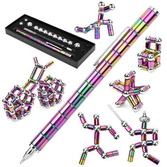 AFN Fidget Pen close-up shows magnetic components for tactile play and focus