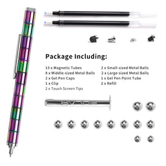 AFN Fidget Pen different shapes image highlights playful design versatility