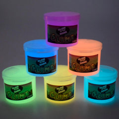 Afofall glow-in-the-dark slime kit packaging displays nocturnal fun.