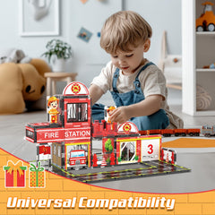 AFUNX fire extinguisher accessory supports cooperative play and safety awareness during pretend missions.