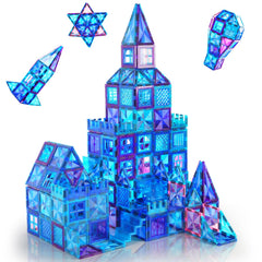AFUNX magnetic tiles 116-piece package for open-ended construction play.