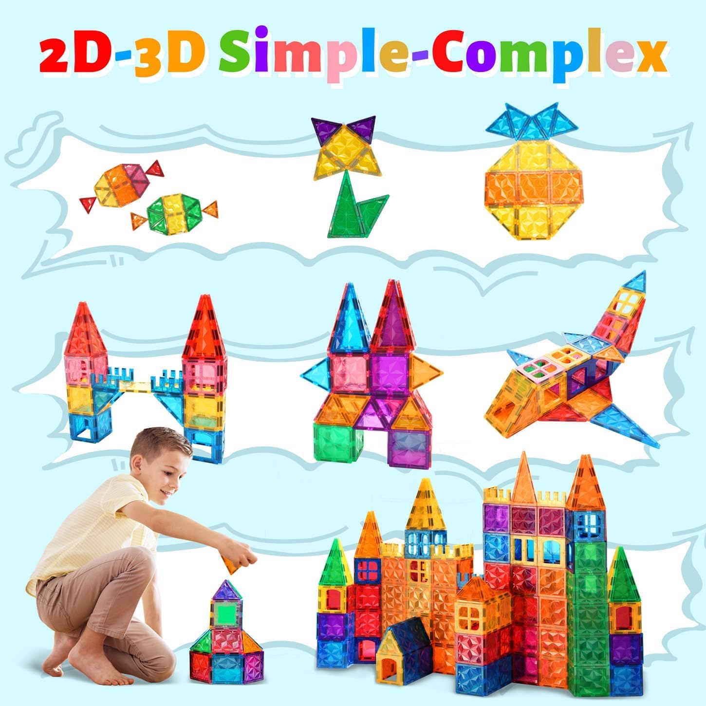 AFUNX STEM learning tiles support balance, geometry, and hand-eye coordination