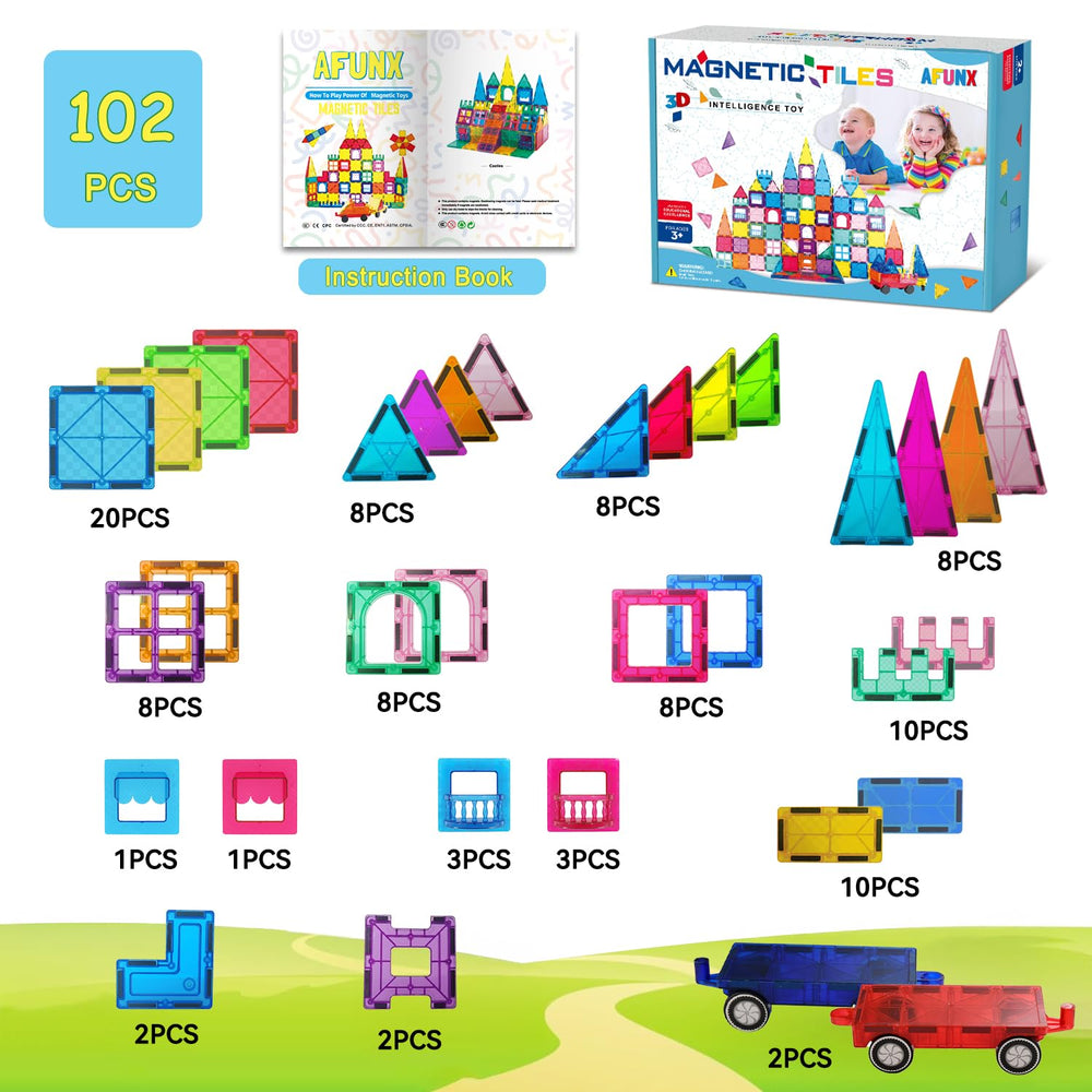 AFUNX blocks foster teamwork as kids build castles and airplanes together.