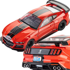 AFX Racemasters 2021 Shelby GT500 front view enhances display appeal