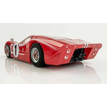 AFX Ford GT40 MkIV #1 long-bodywork close-up underscores precision engineering for display