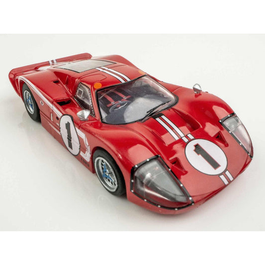AFX Ford GT40 MkIV #1 rear view shows aerodynamics and detailing for model collectors