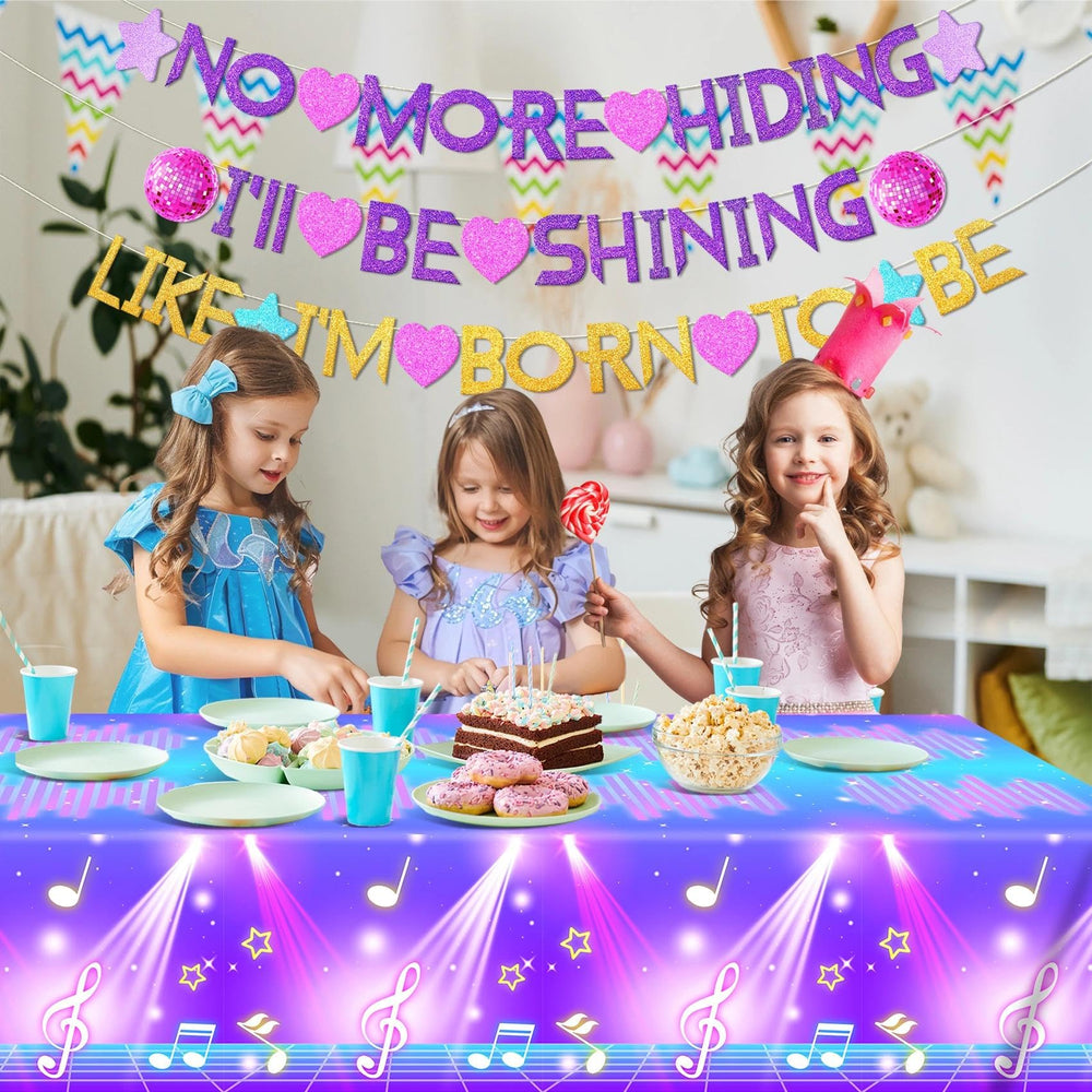 AFZMON party scene with glitter for a concert vibe