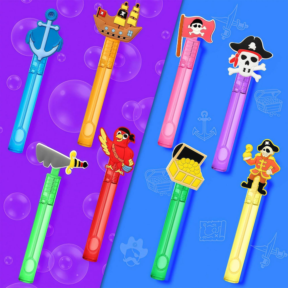 AFZMON pirate bubble wand blue – kid-safe, non-toxic bubbles ideal for classrooms