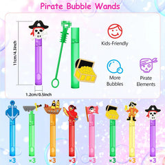 AFZMON pirate bubble wand yellow – bright, kid-friendly fun for indoor and outdoor parties
