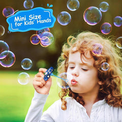 AFZMON Spill Proof Cap Bubble Wands preventing leaks during play