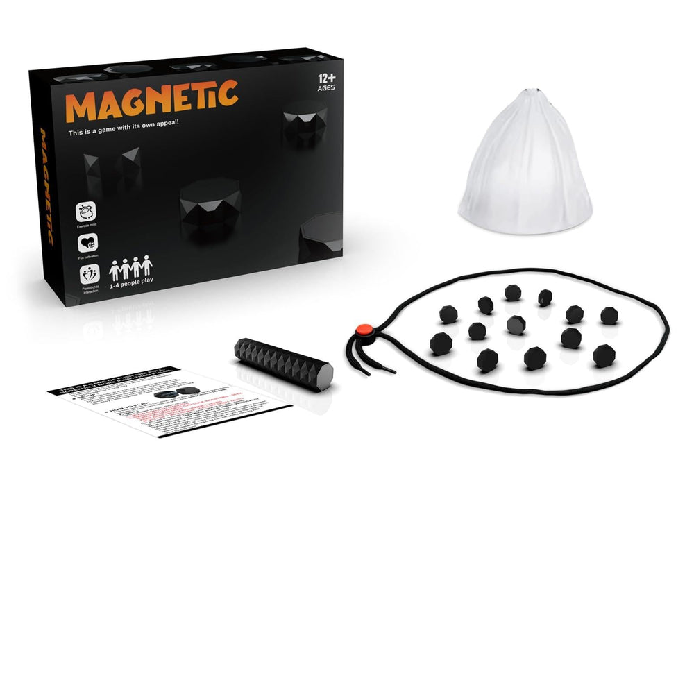 Agaommio magnetic chessboard for durable, portable play on family game nights.