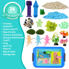 Includes gems and colors to spark creative storytelling.