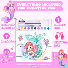 AGGKKY paint-by-numbers pattern page promotes guided creativity