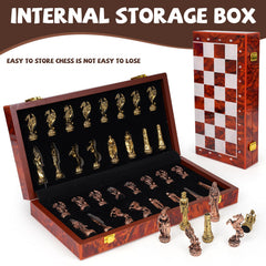 Agirlgle fixed compartment storage protects pieces during transport