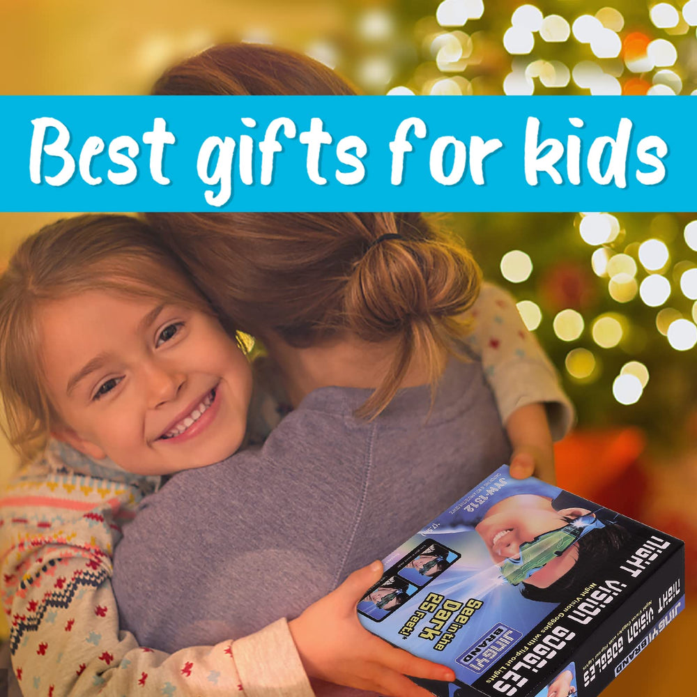 AGM Kids Night Vision Goggles adjustable strap ensures secure fit for growing kids.