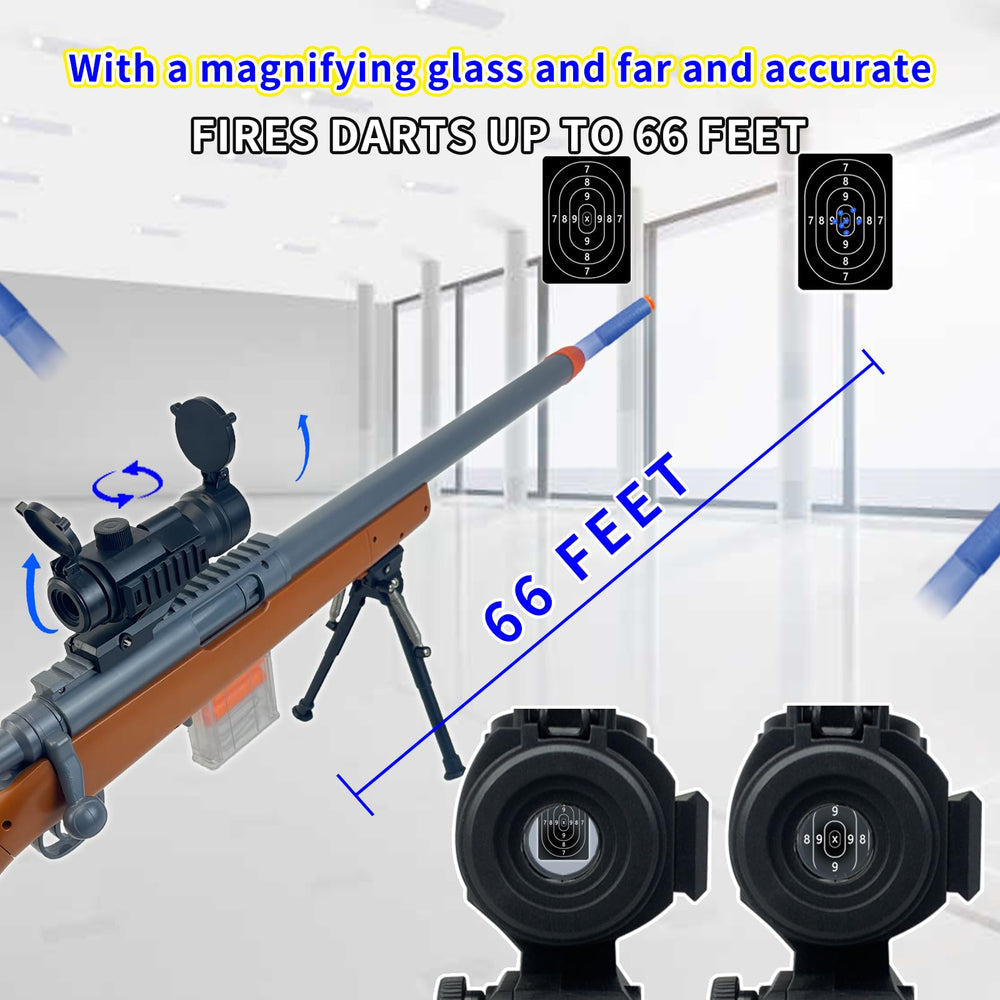 AGM MASTECH M24 foam blaster adjustable stock for comfortable aiming