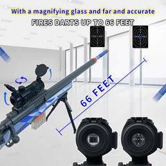 AGM MASTECH M24 Foam Blaster extended stock enables comfortable aiming for teens and adults.