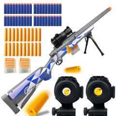 AGM MASTECH M24 Foam Blaster showing shell ejecting during reload for authentic tactical realism.