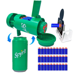 AGM MASTECH transforming soda can launcher for desk display and conversation