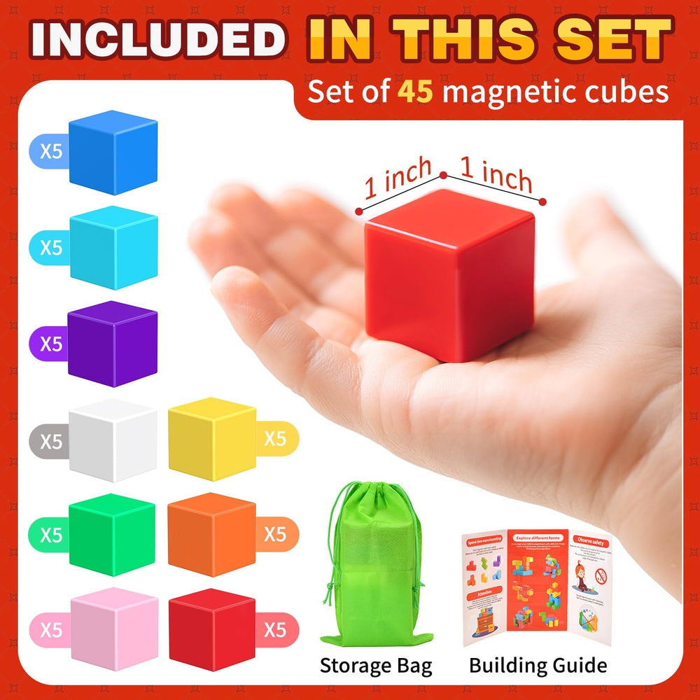 AGMJFN magnetic blocks gift-ready-packaging makes gifting easy and exciting.