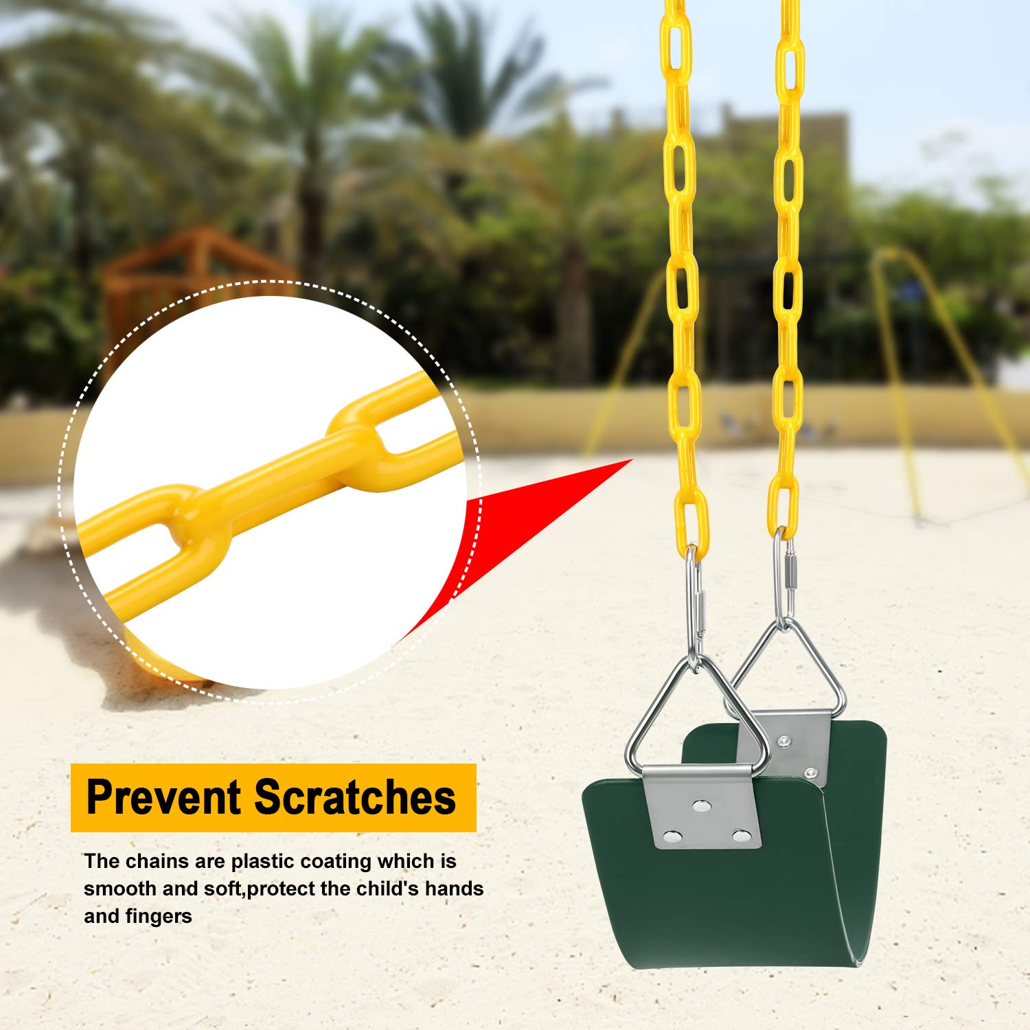 AGPTEK stainless steel hinge adds sturdy, long-lasting swing action.