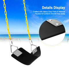 AGPTEK swing is non-slip and easy to clean for family use
