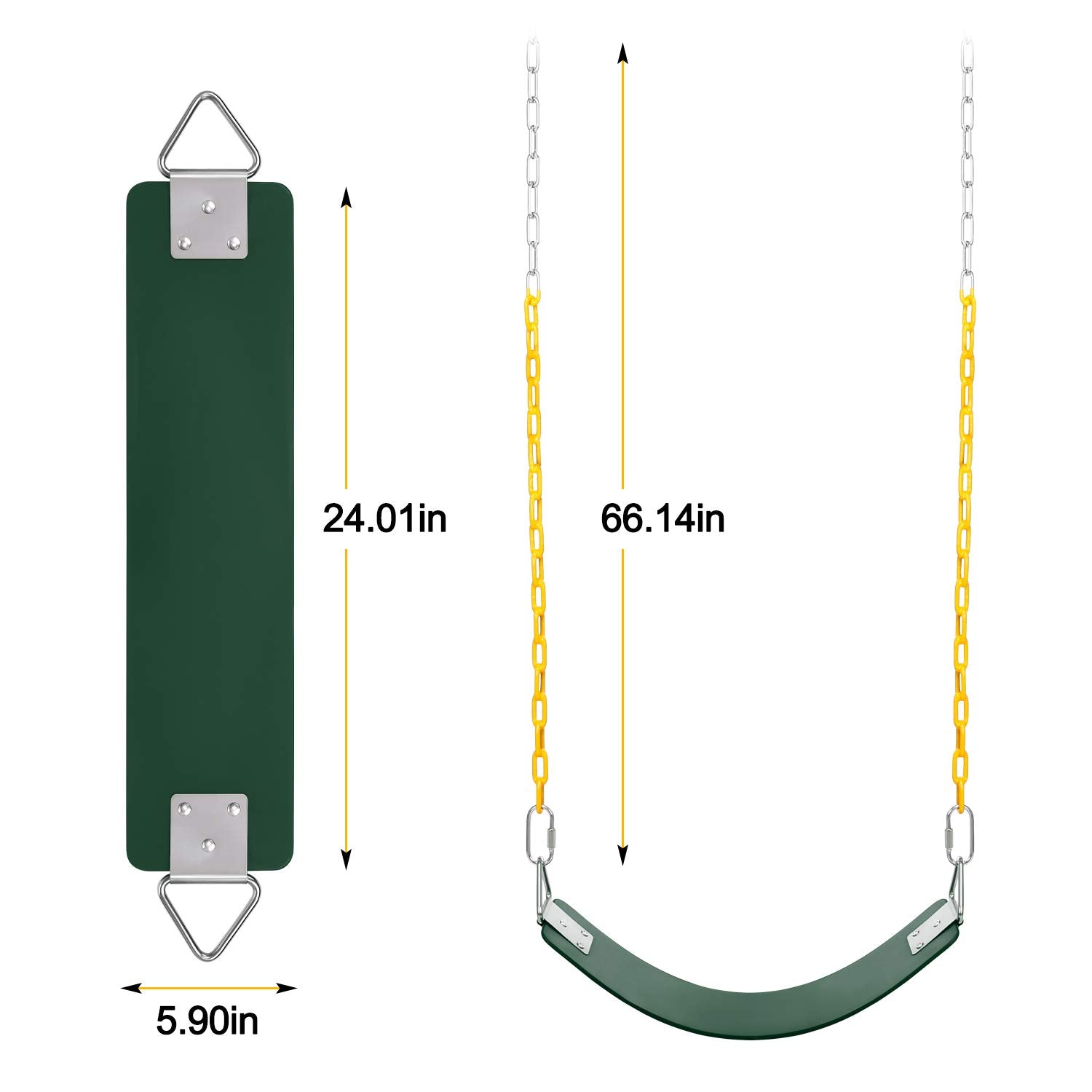 AGPTEK non-slip seat design helps keep children secure.