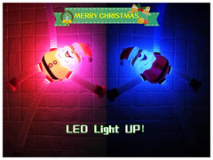 AGRASIV Christmas LED pop tubes Snowman — colorful tactile toy with light-up play.