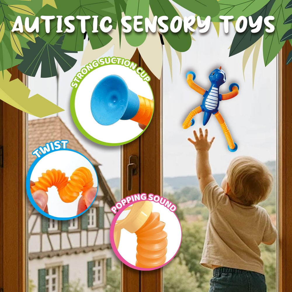 AGRASIV dinosaur sensory toy fits small hands for calm play.