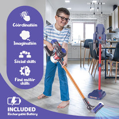 AGRASIV realistic pretend play vacuum sparks imaginative housekeeping scenarios