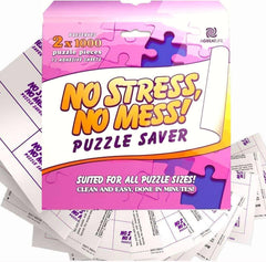 AGREATLIFE permanent puzzle saver sheets, front view, preserves up to 2,000 pieces with a clean finish