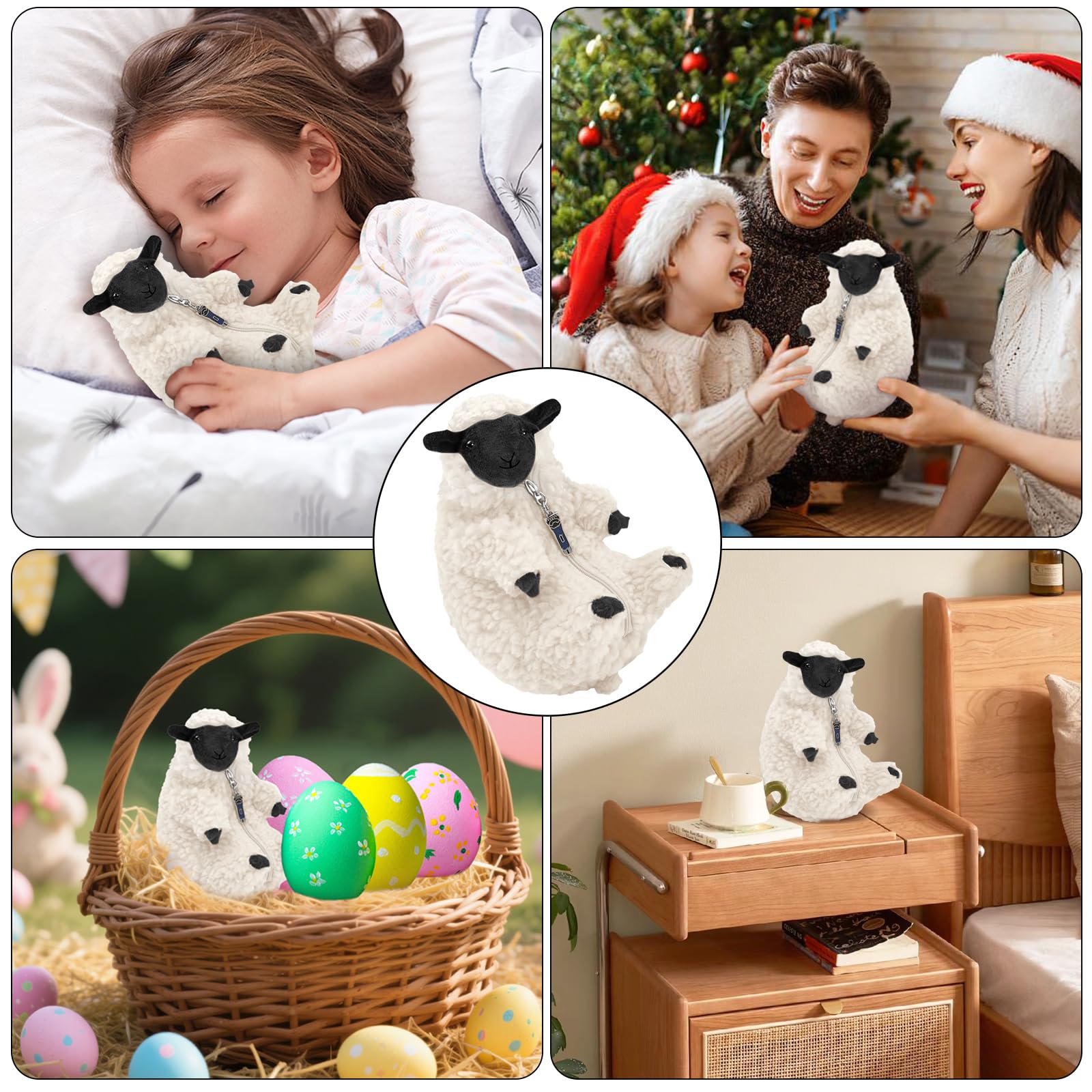 AGRIMONY decorative lamb brightens kids' rooms and classroom corners.