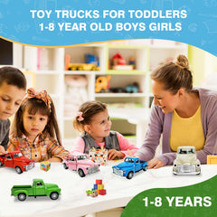 AGSIXZLAN Little Blue Truck back ornaments add playful customization.