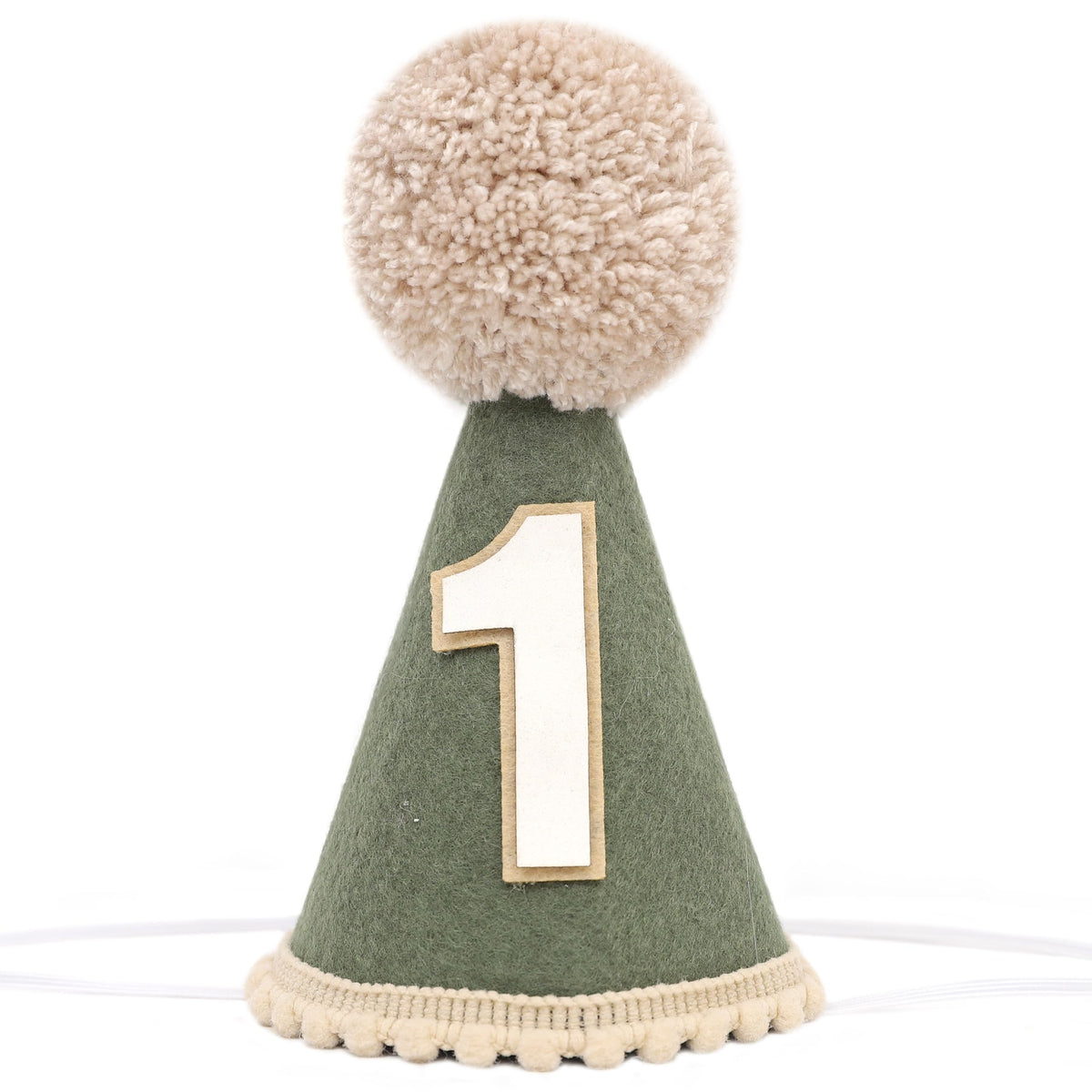 Agvgaza Wild One Birthday Hat in deep green, ideal for memorable baby milestone photos.