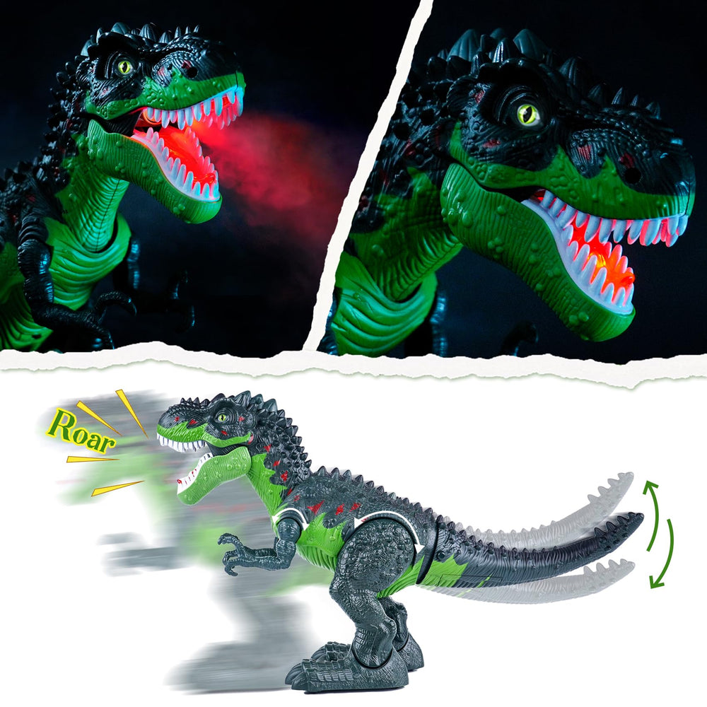 AHCo T-Rex toy mist spray adds multisensory effect