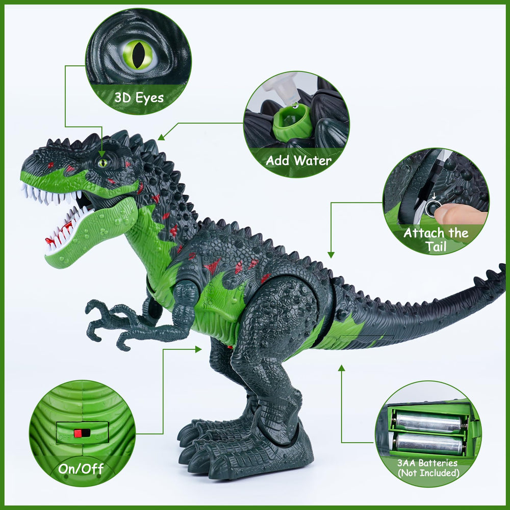 AHCo walking motion with tail sway for realistic movement
