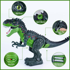 AHCo walking motion with tail sway for realistic movement