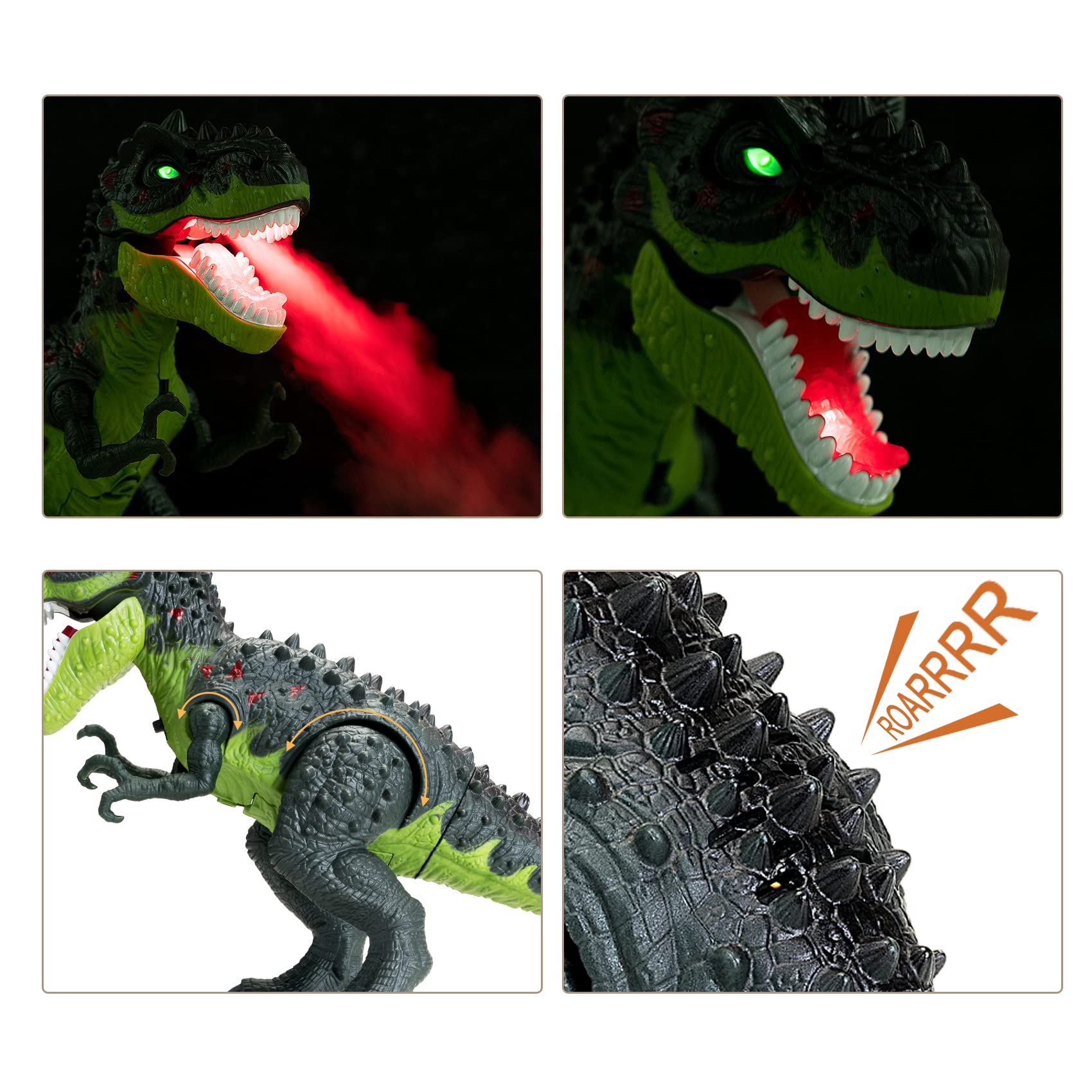 AHCo Trex mouth spray emits gentle mist during play.