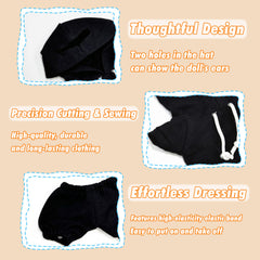 Ahdesana doll outfit easy dressing performance supports quick outfit swaps