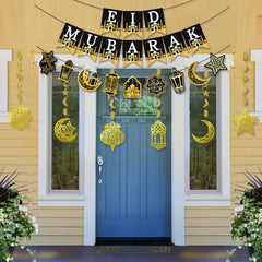 AhfuLife gold reflective surface creates shimmering light effects
