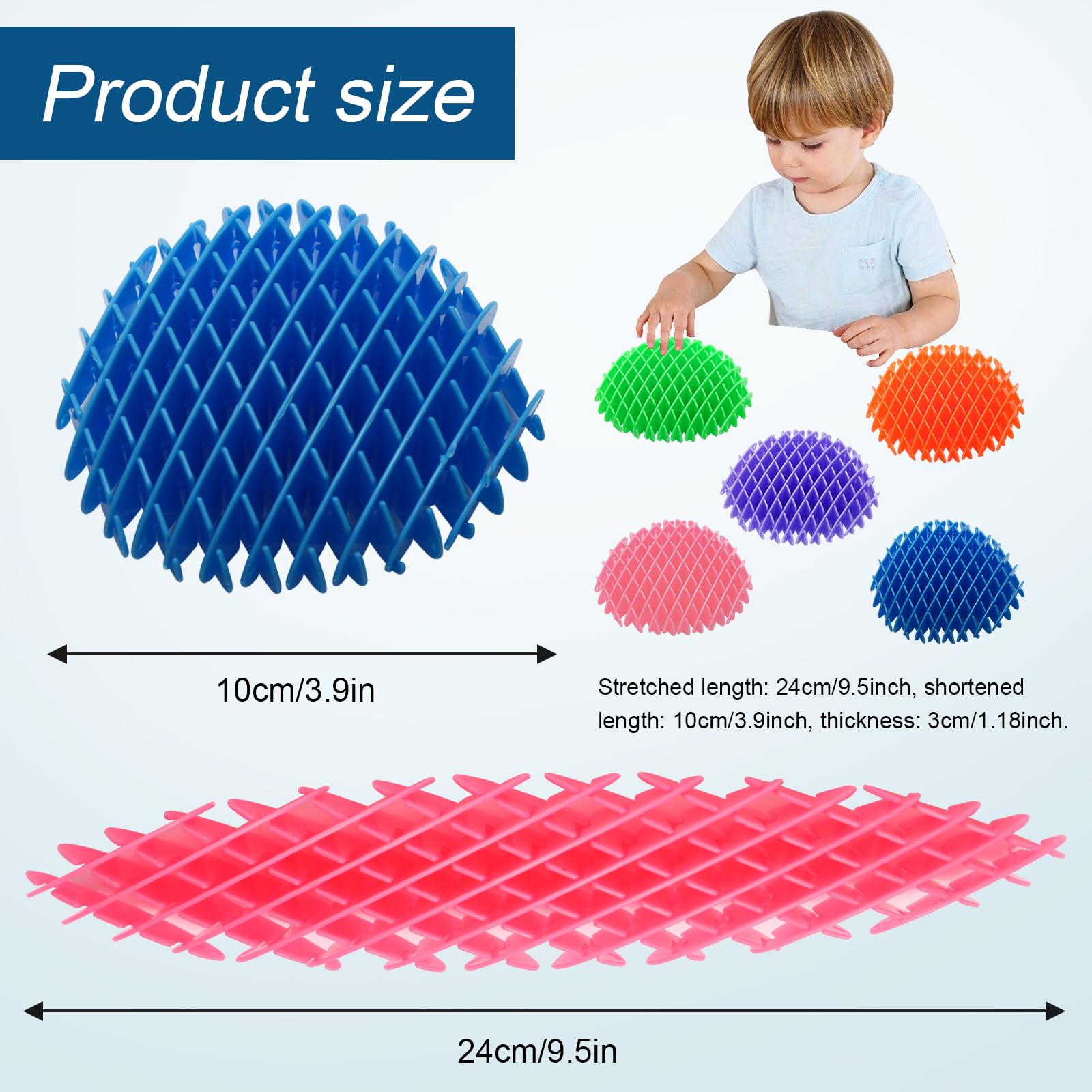 AHHSOY stretched-length display demonstrates portability for work or school.