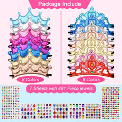 AHIER creative crown design ideas for princess dress-up