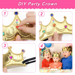 AHIER elastic crown headband adjustable for comfy wear during play.