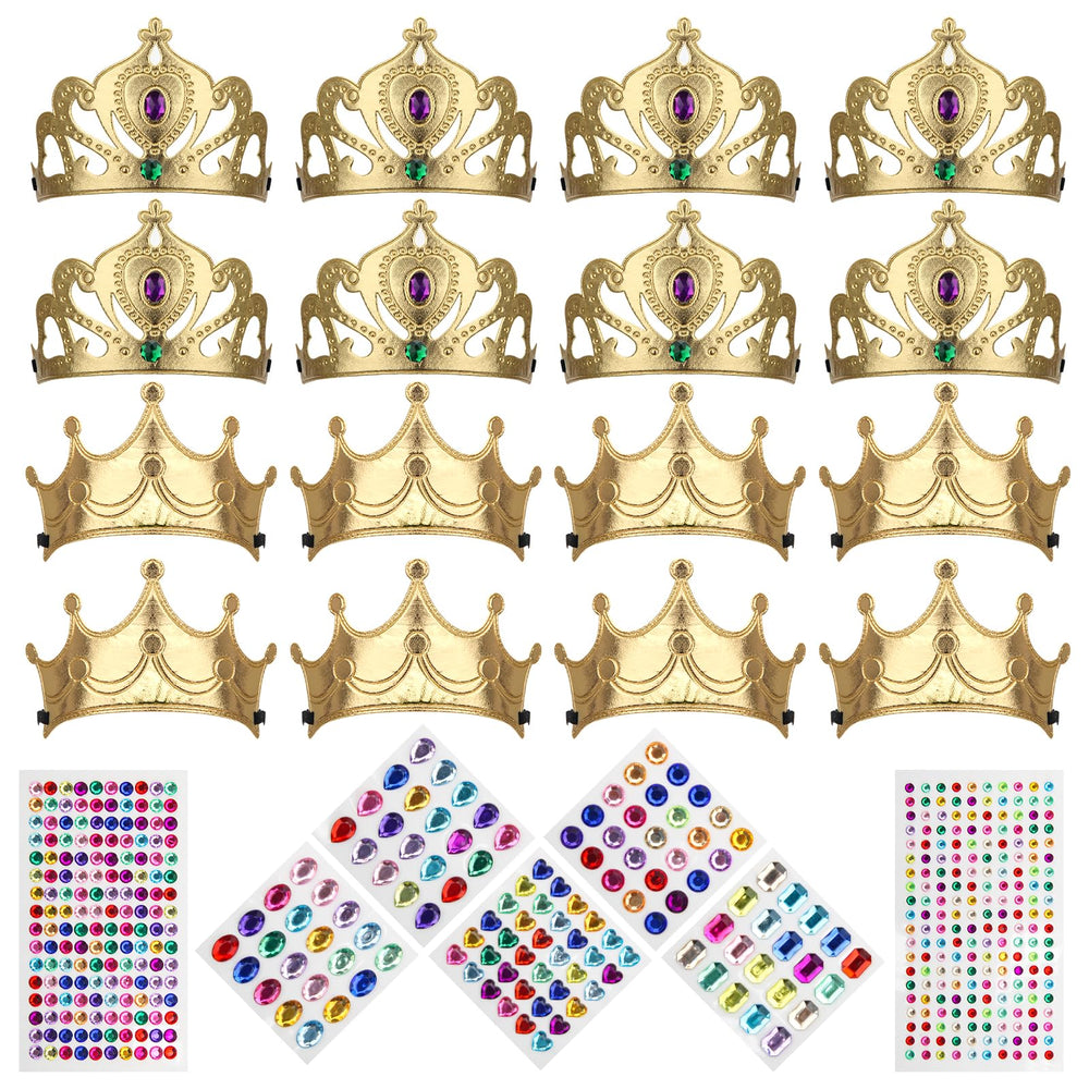AHIER Style 2 foam crowns packaging for quick party setup and creative decorating.