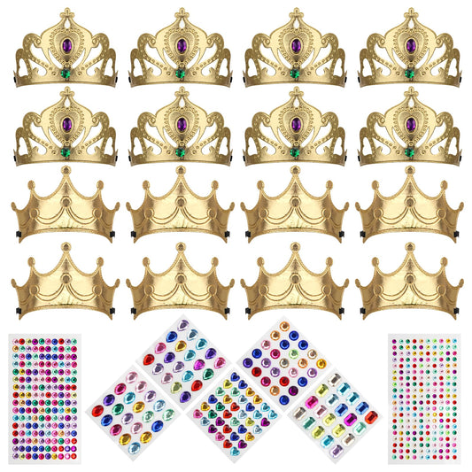 AHIER Style 2 foam crowns packaging for quick party setup and creative decorating.