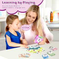 AHJ Talking Flash Cards animal sounds feature enhances auditory memory