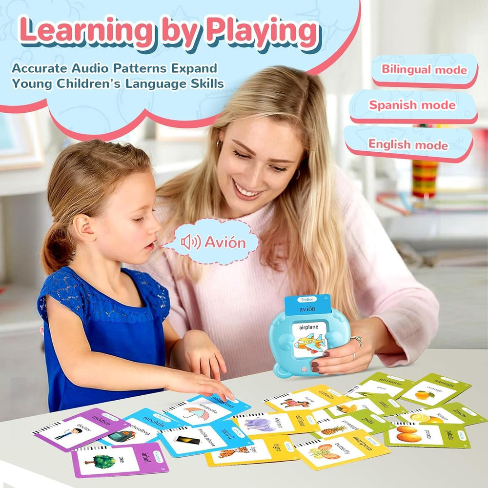 AHJ Talking Flash Cards songs and sounds mode enriches playtime