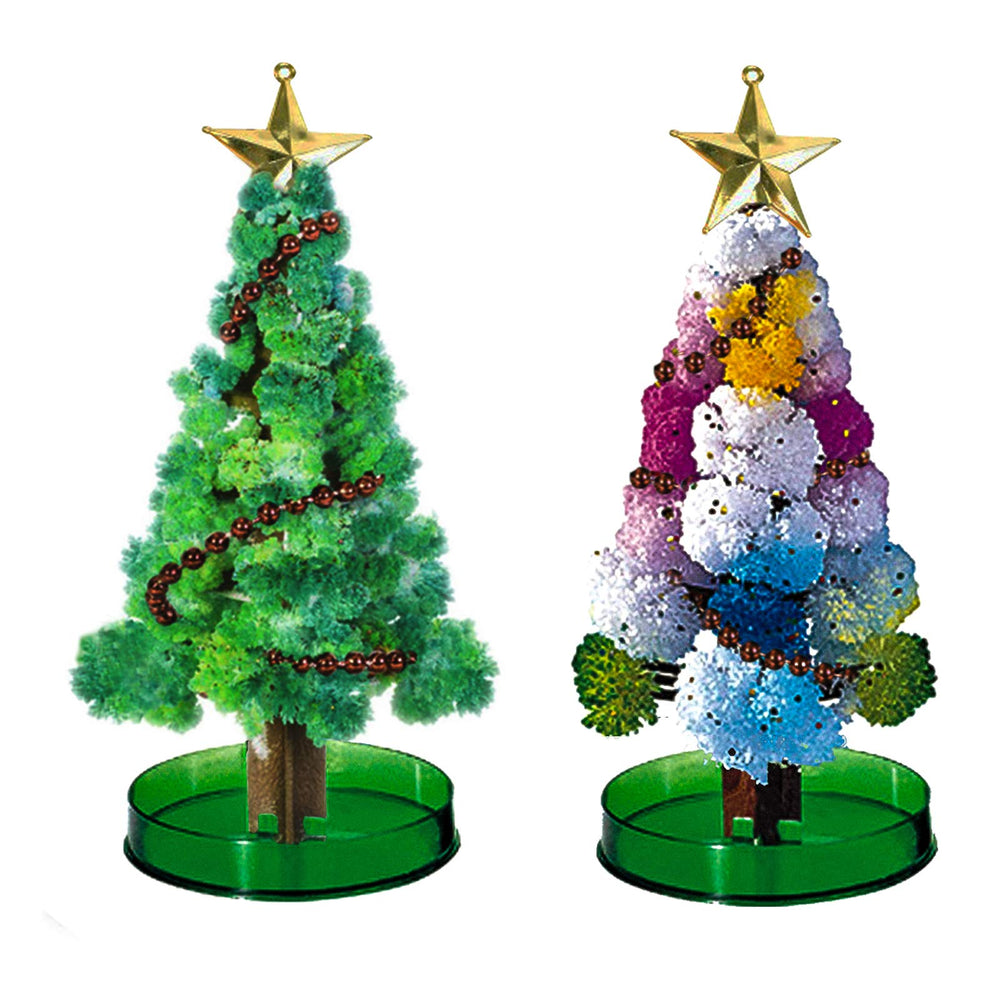 AhkeaDirectly magic-growing-christmas-tree-kit shows a vibrant centerpiece for kids' holiday decorating.